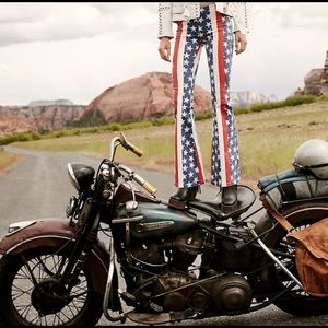 Free people Stars and Stripes jeans size 30